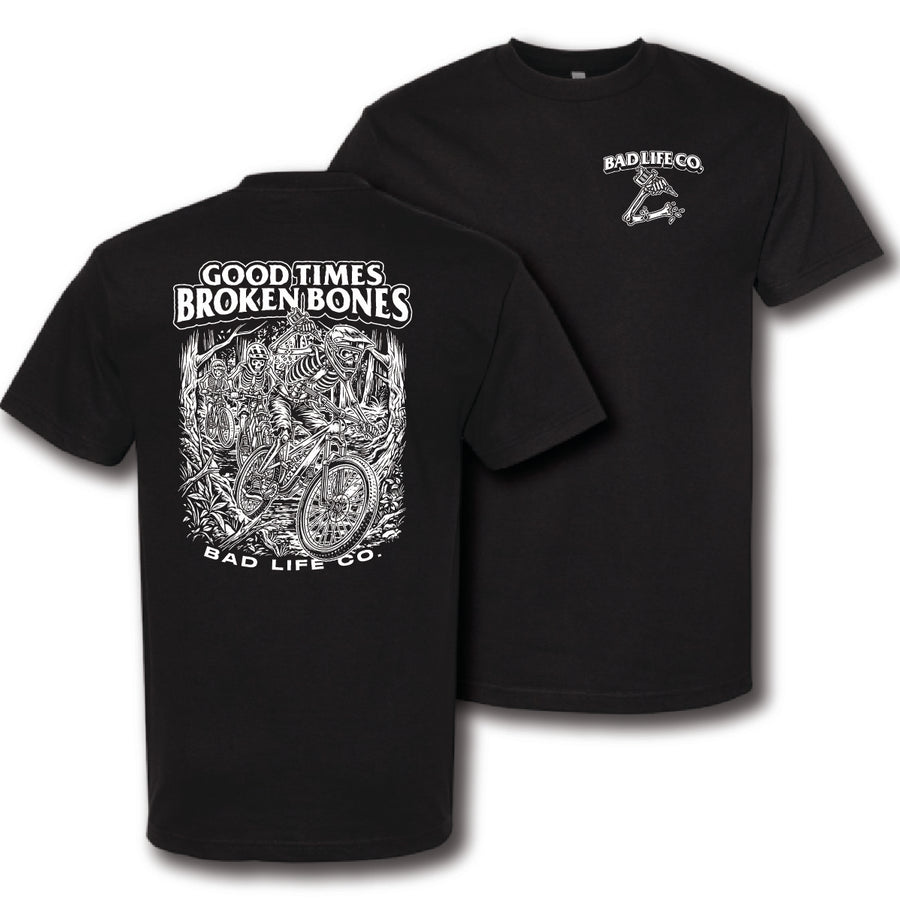 Good Times, Broken Bones Tee | Support Kory's Recovery